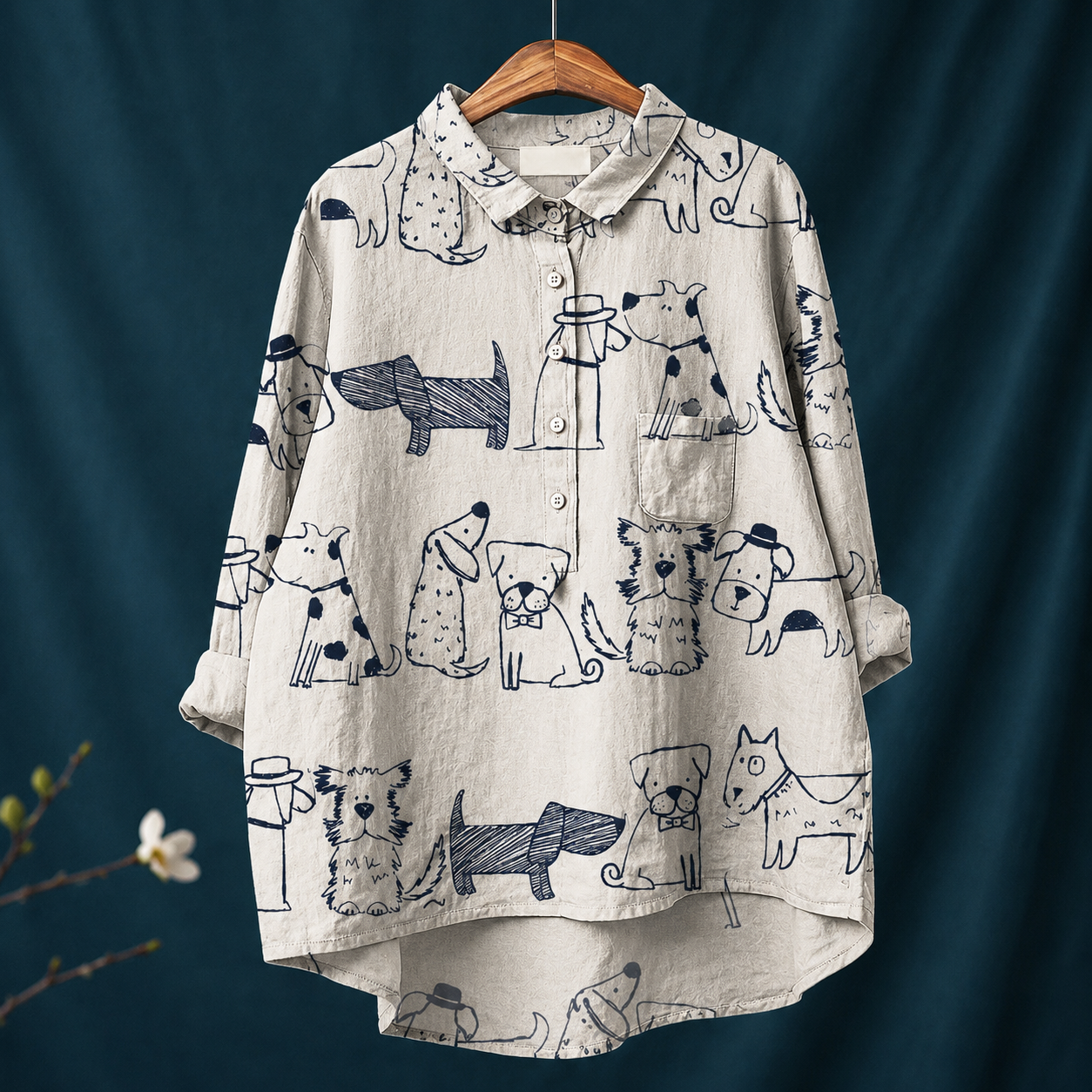 Ombretta | Blusa elegante de verano