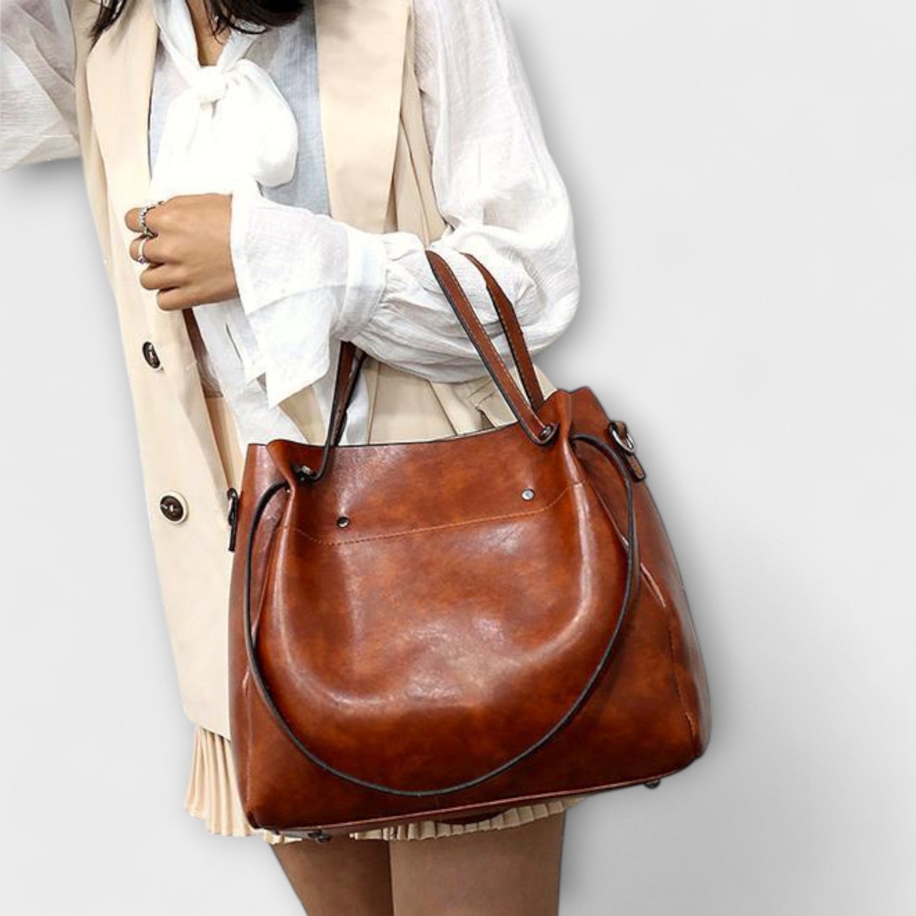Azura - Conjunto de bolsas vintage de 4 piezas