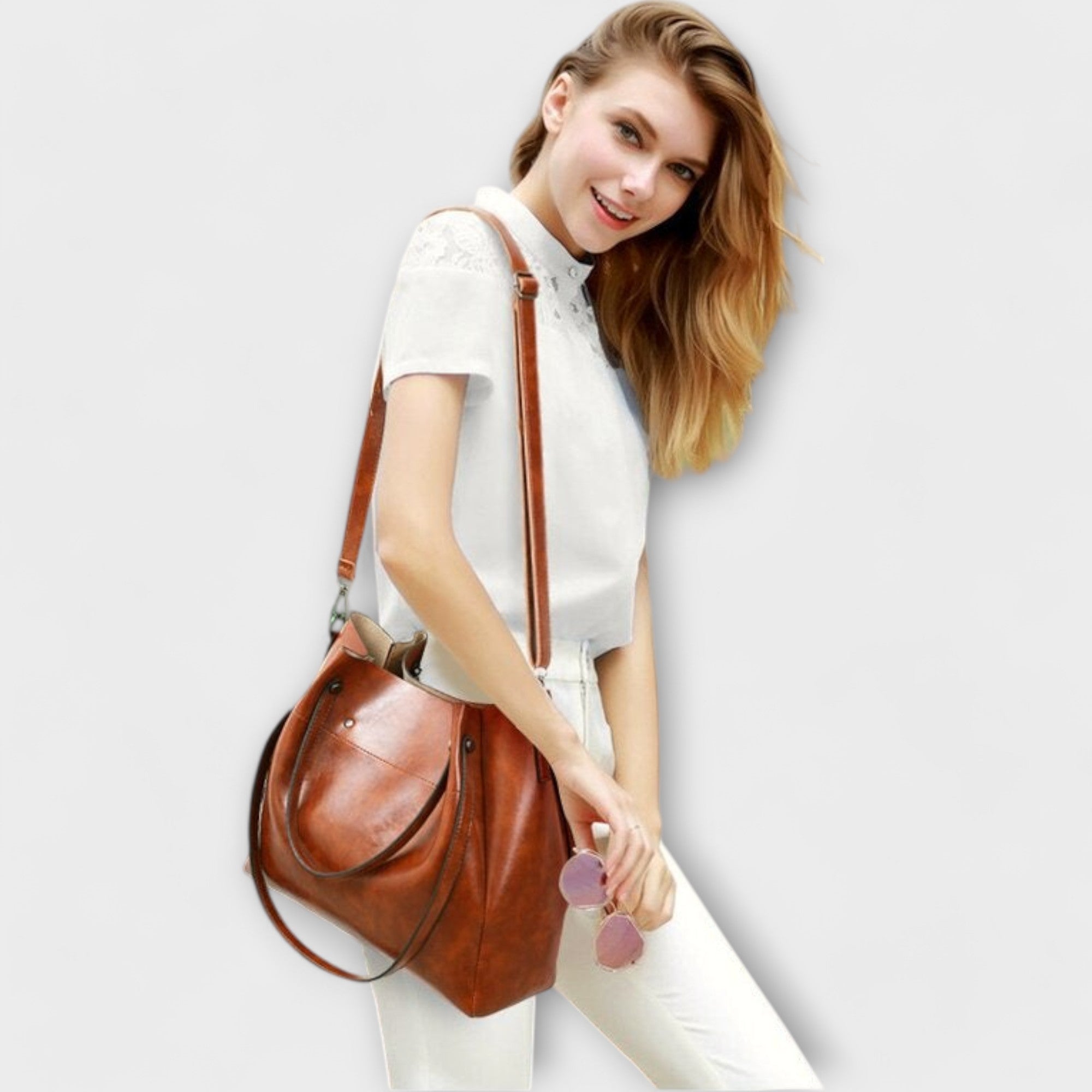 Azura - Conjunto de bolsas vintage de 4 piezas