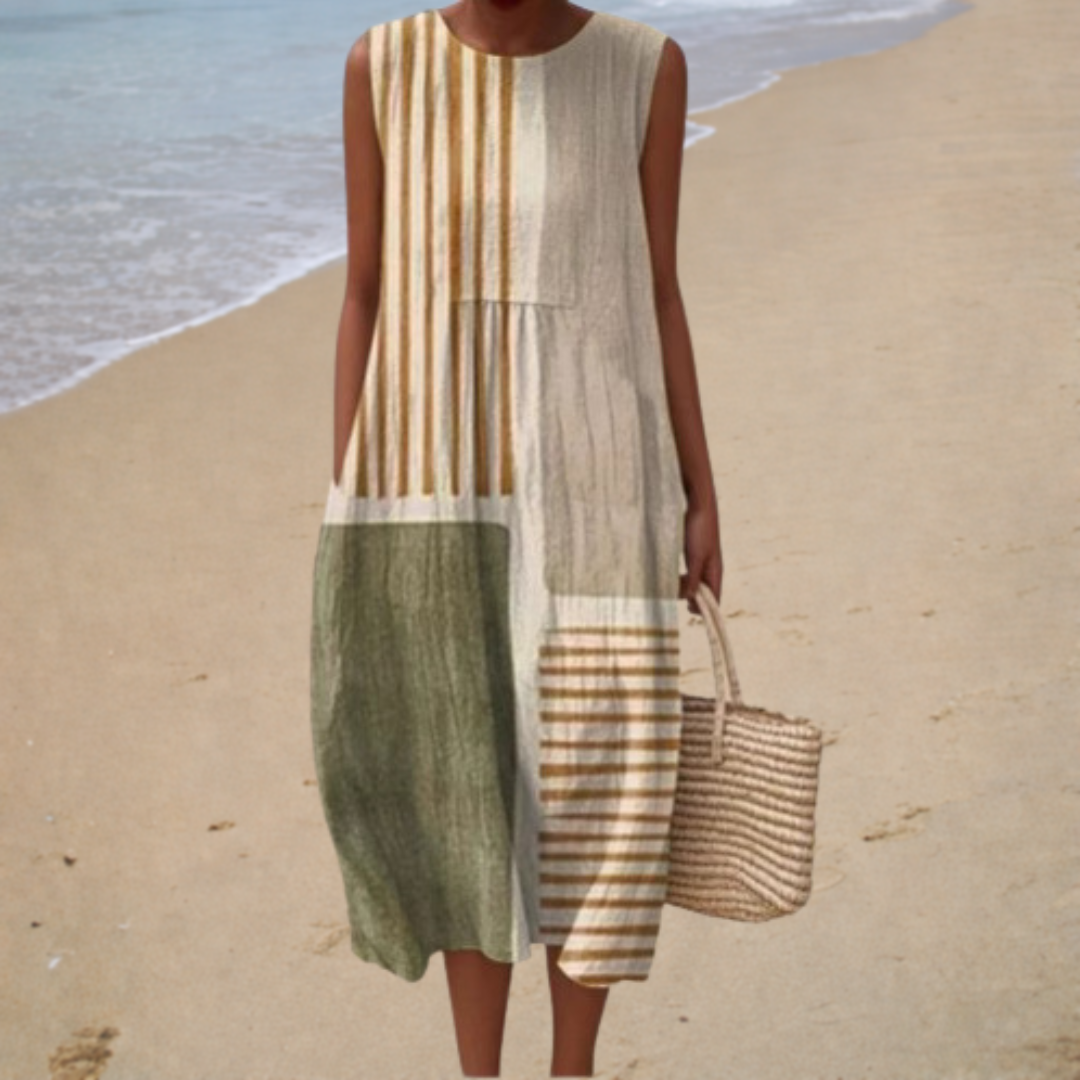 Vestido de Verano Cómodo Sin Mangas