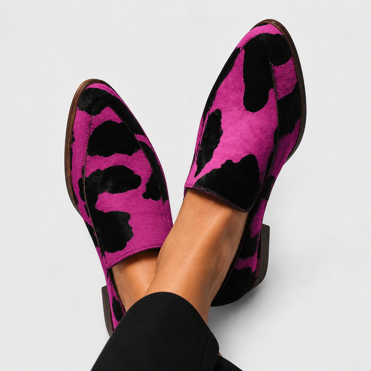 Paloma™ | Mocasines Impreso Vaca