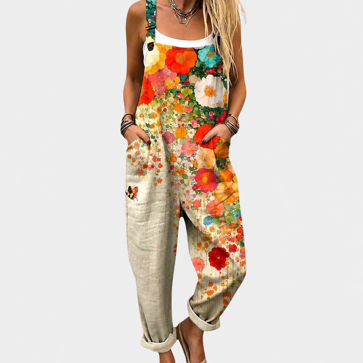 Peto estampado cómodo