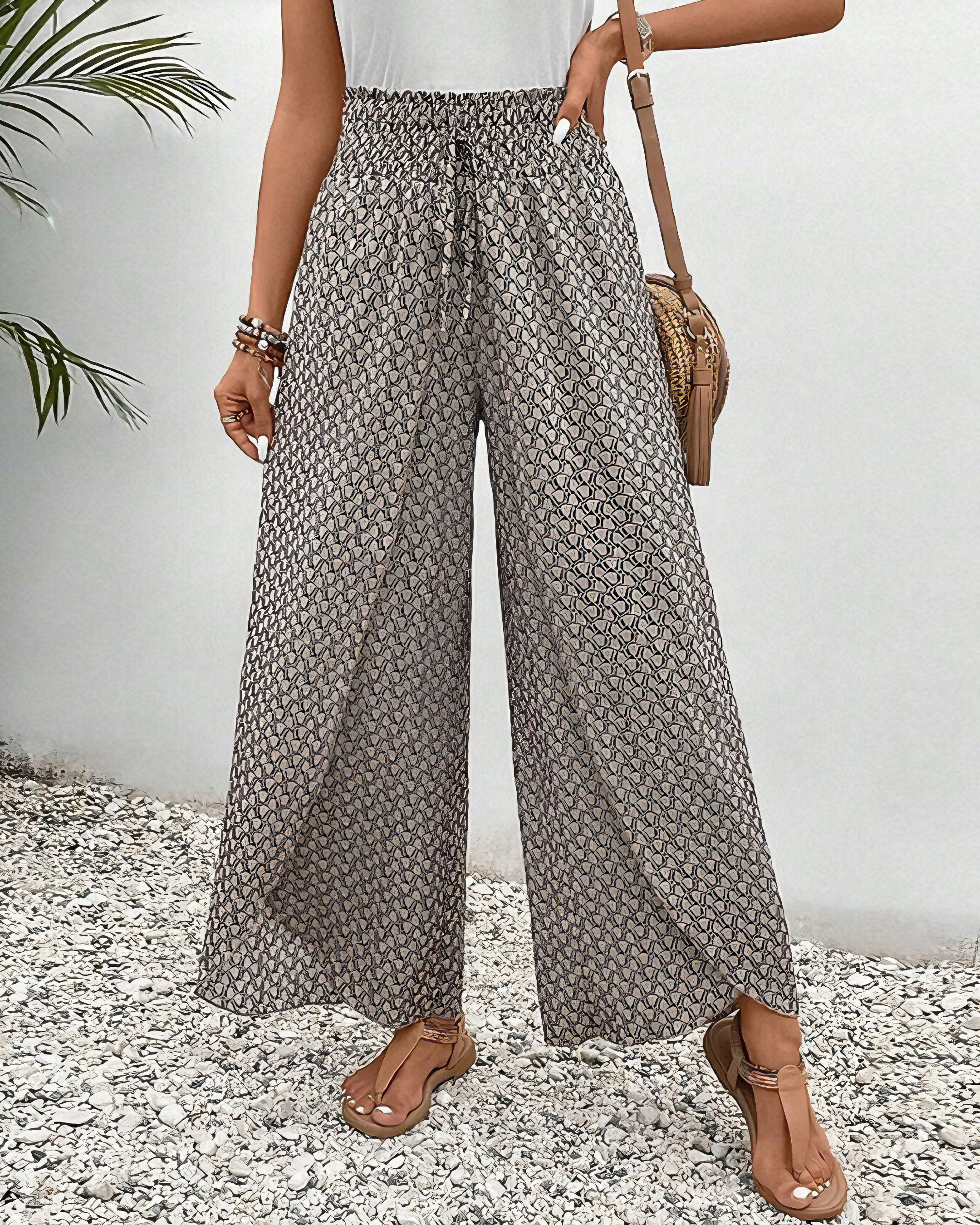 Sahara - Pantalón Ancho Relajado