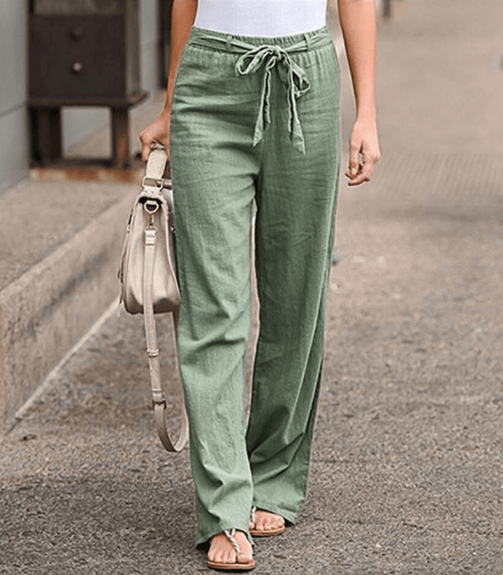Joleen - Pantalón de Relax para Mujer con Cordon y Cintura Elástica